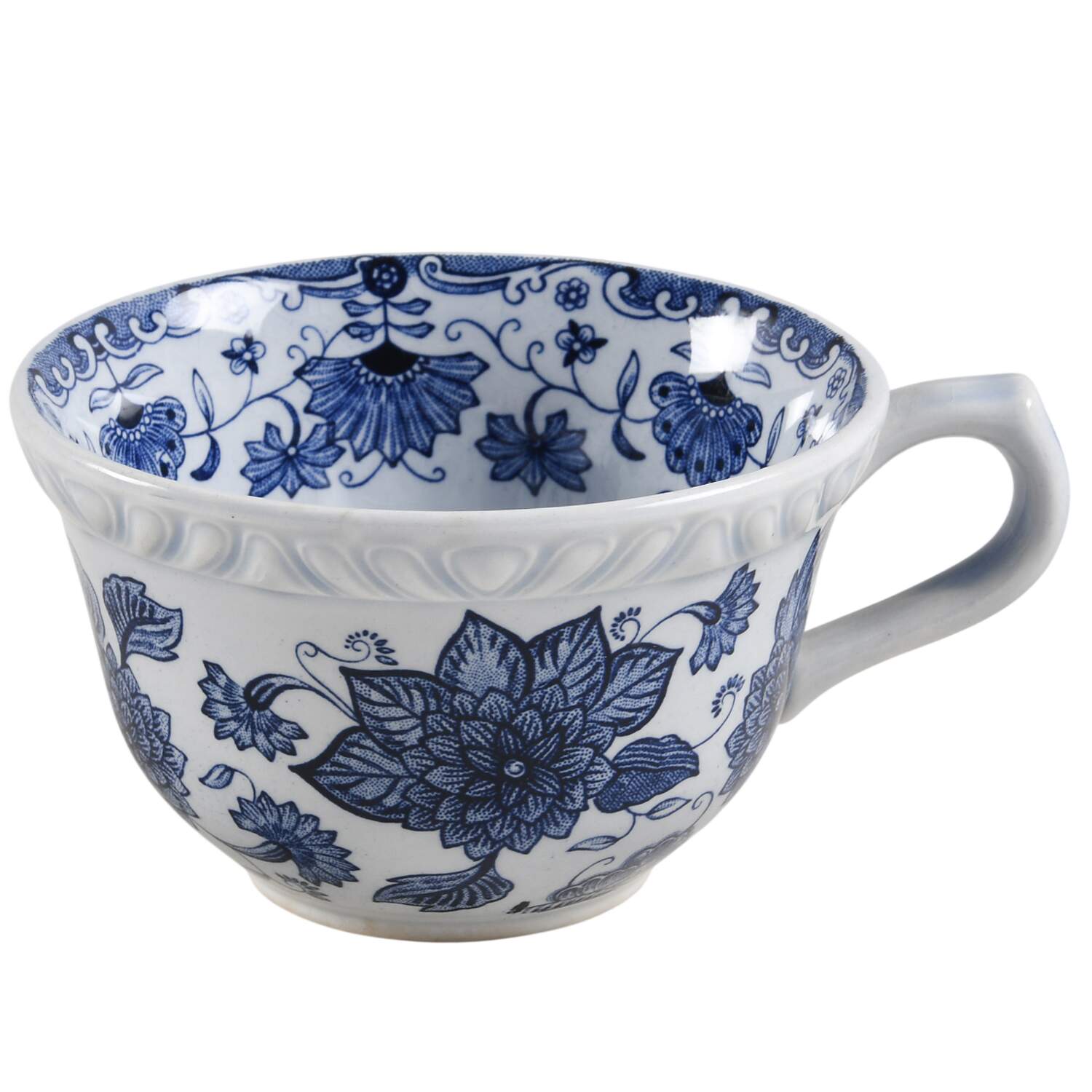 Blue Butterfly Flat Cup by Adams China-1