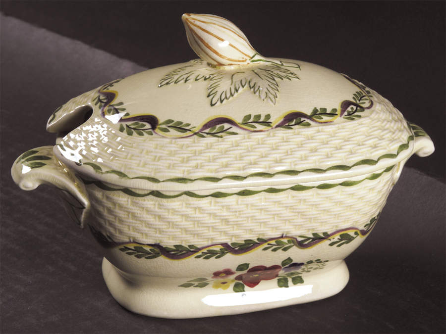 Blossomtime Sauce Boat & Lid by Adams China-1