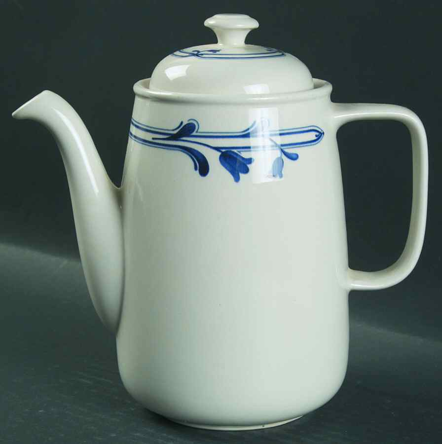 Bluebell Coffee Pot & Lid by Adams China-1