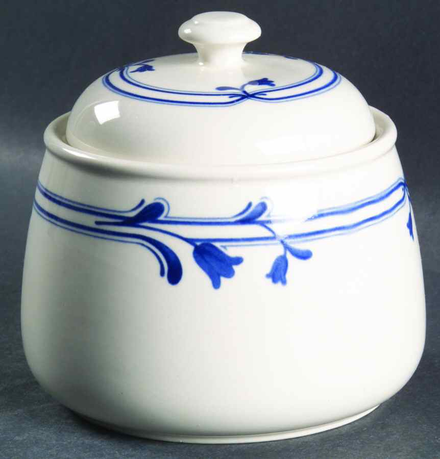 Bluebell Sugar Bowl & Lid by Adams China-1