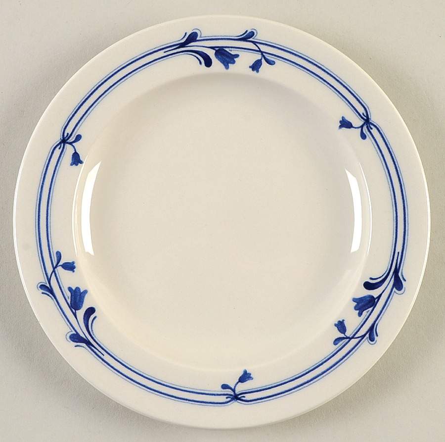 Bluebell Dessert/Pie Plate by Adams China-1