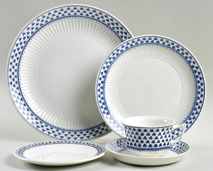 Brentwood (Adams Back Stamp) 5 Piece Place Setting by Adams China-1