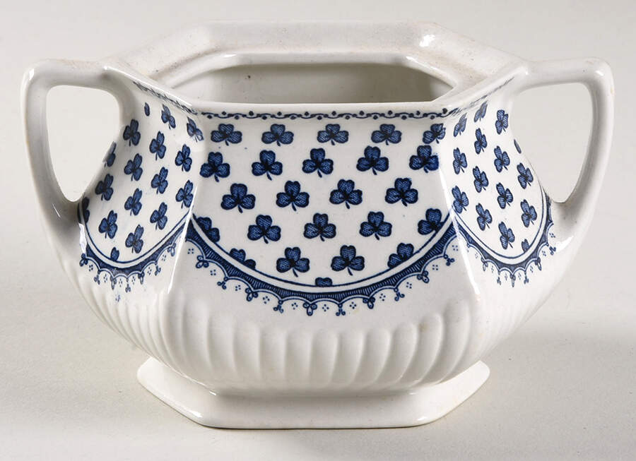 Brentwood (Adams Back Stamp) Mini Sugar Bowl No Lid by Adams China-1