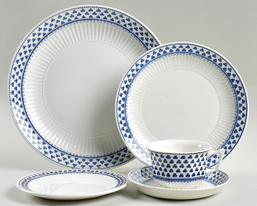 Brentwood (Adams Back Stamp) 40 Piece Estate Set by Adams China-1