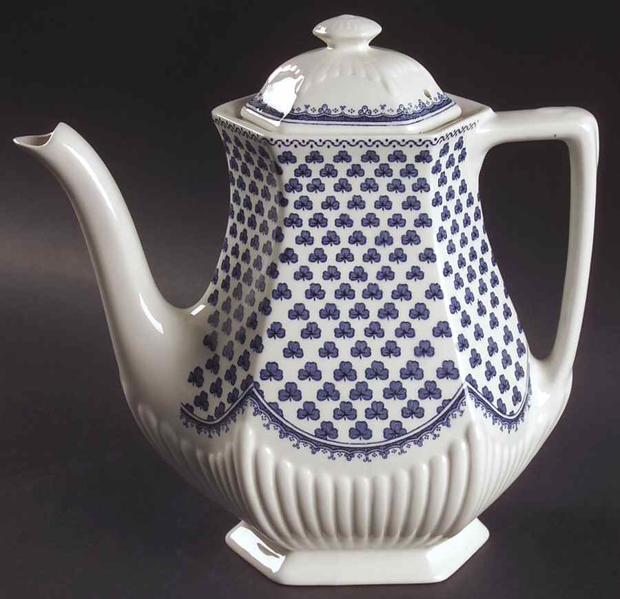 Brentwood (Adams Back Stamp) Small Coffee Pot & Lid by Adams China-1