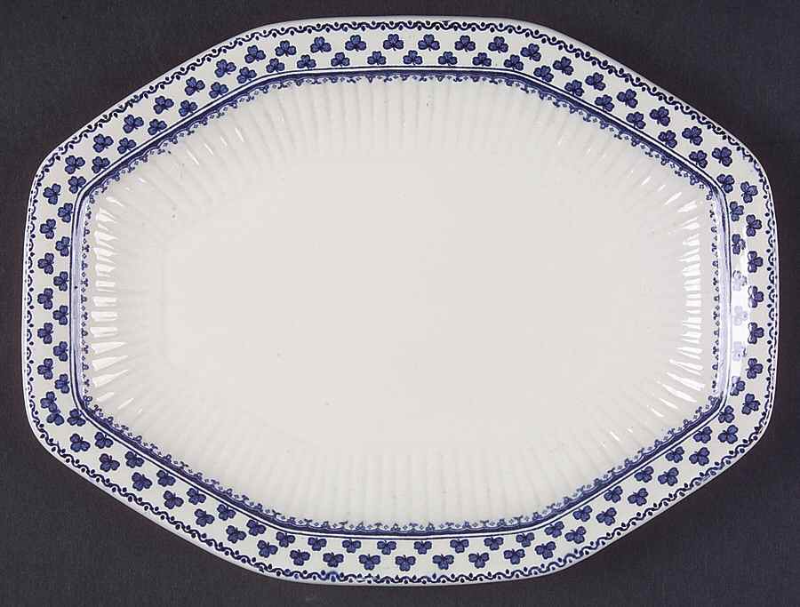Brentwood (Adams Back Stamp) Relish/Gravy Underplate by Adams China-1
