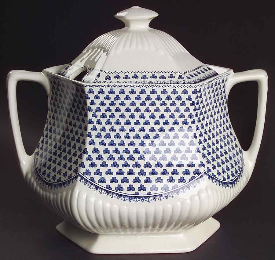 Brentwood (Adams Back Stamp) Tureen &  Lid by Adams China-1
