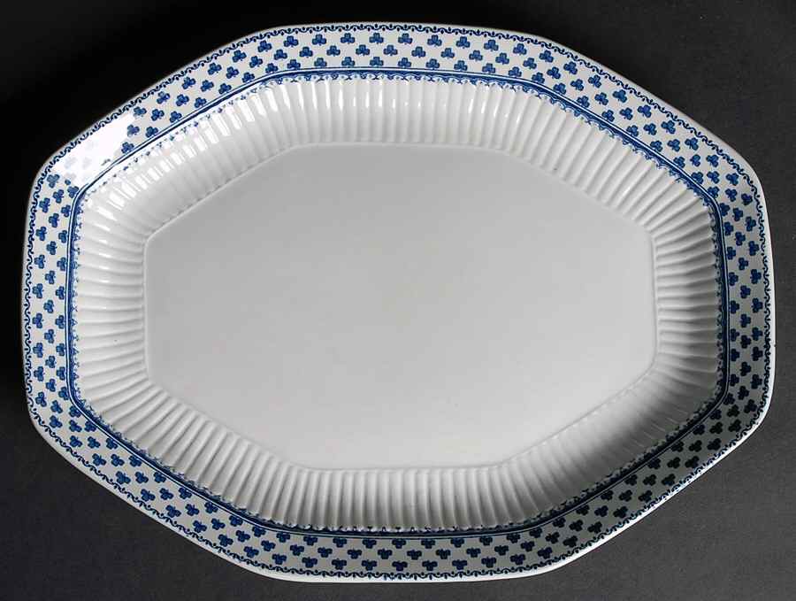 Brentwood (Adams Back Stamp) 13" Oval Serving Platter by Adams China-1