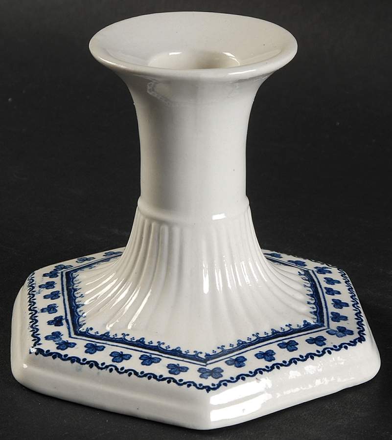 Brentwood (Adams Back Stamp) Single Light Candlestick by Adams China-1