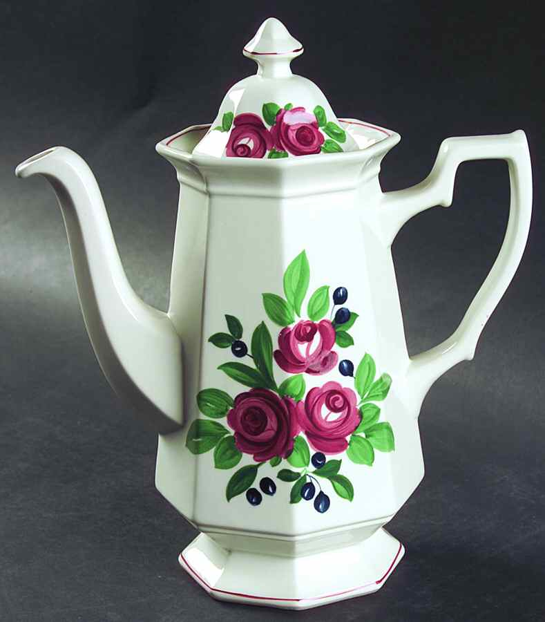 Bridgwater Coffee Pot & Lid by Adams China-1