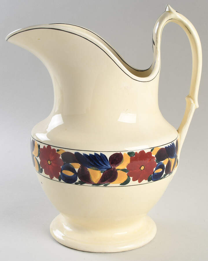 Brocade 3 1/2 Quart Pitcher by Adams China-1