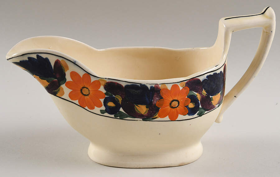 Brocade Gravy Boat by Adams China-1