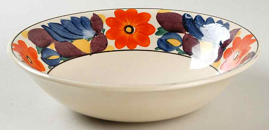 Brocade Coupe Cereal Bowl by Adams China-1