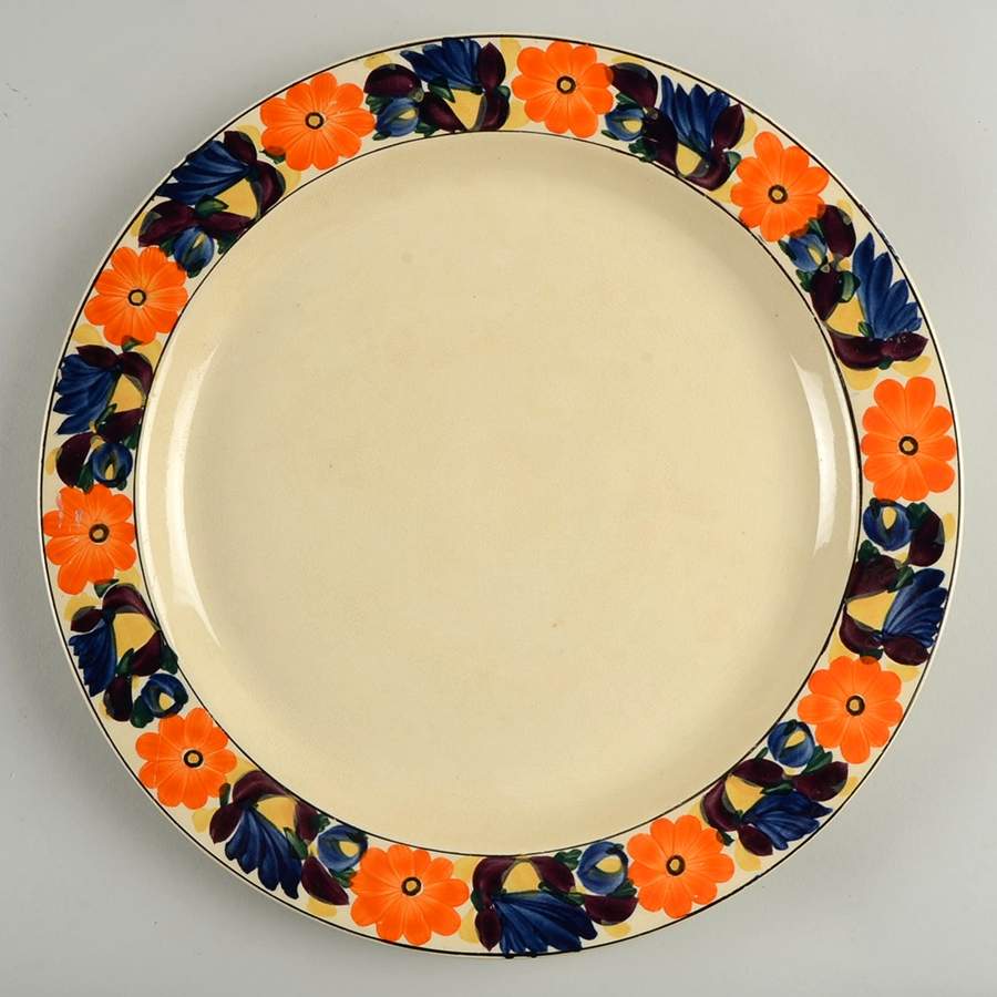 Brocade 12" Chop Plate (Round Platter) by Adams China-1