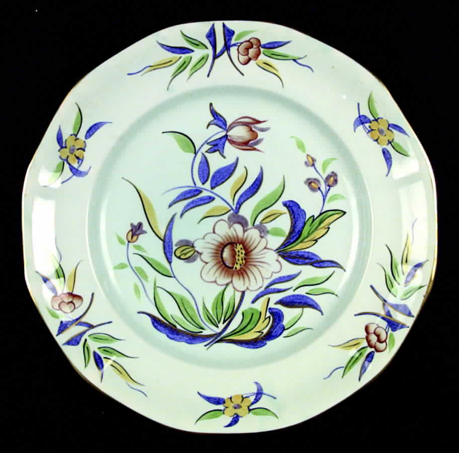 Cambodia Dinner Plate by Adams China-1
