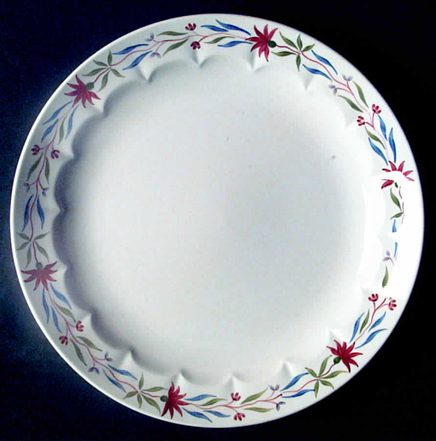 Carnival Dinner Plate by Adams China-1