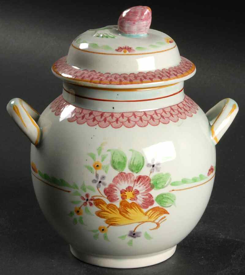 Carolynn Sugar Bowl & Lid by Adams China-1