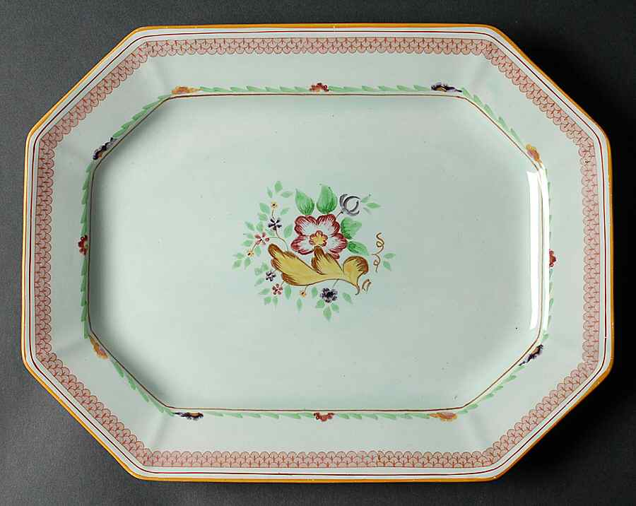 Carolynn 14" Oval Serving Platter by Adams China-1
