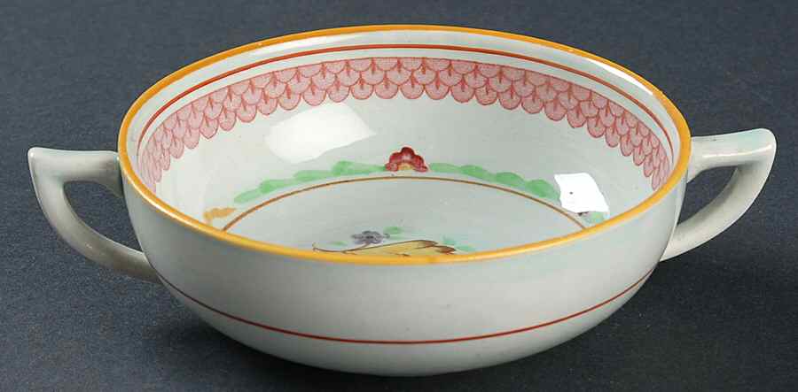 Carolynn Flat Cream Soup Bowl by Adams China-1