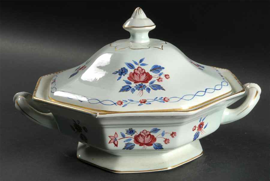 Cascade Round Covered Vegetable by Adams China-1