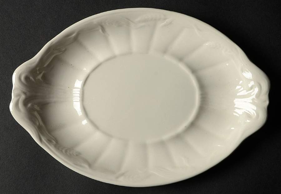 Ceres Cream Underplate for Sauce Boat by Adams China-1