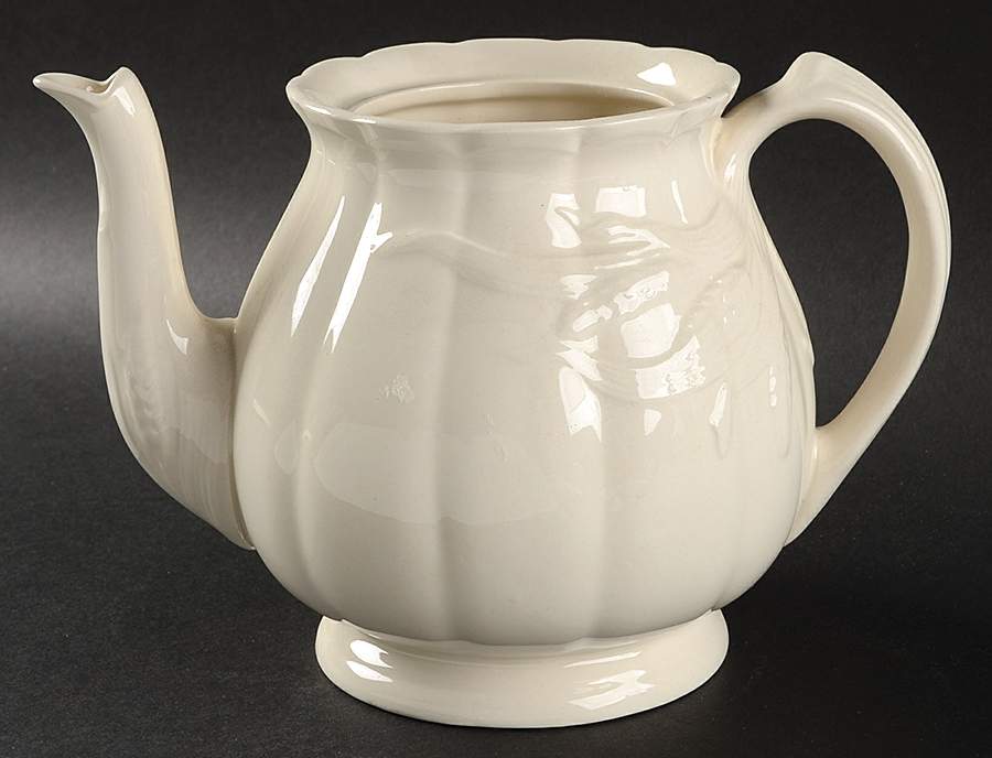 Ceres Cream Teapot No Lid by Adams China-1