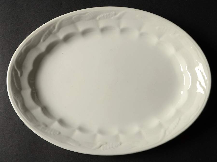 Ceres Cream 11" Oval Serving Platter by Adams China-1