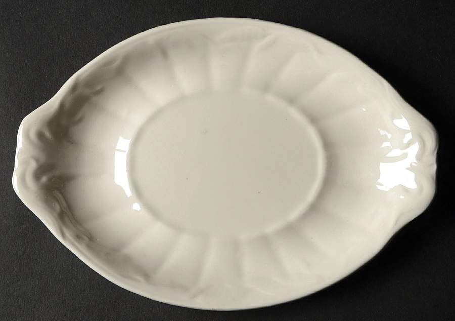 Ceres Cream Underplate for Gravy Boat by Adams China-1