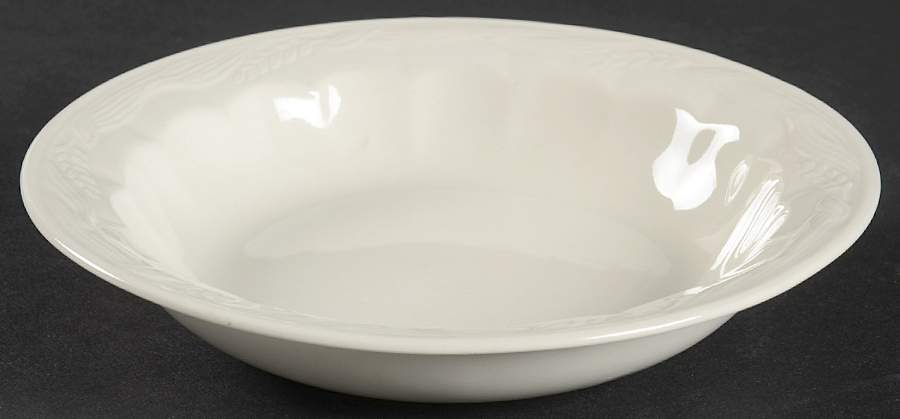 Ceres Cream Rim Fruit/Dessert (Sauce) Bowl by Adams China-1