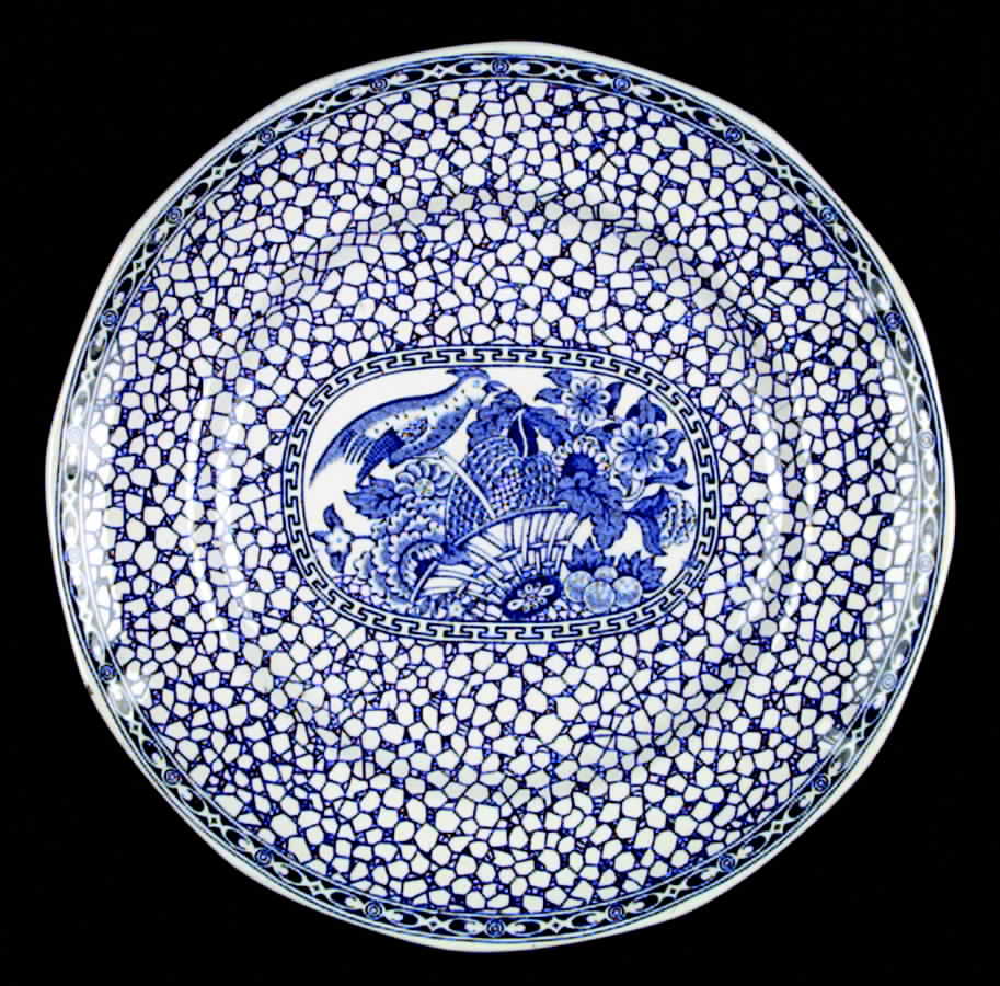Chinese Bird Dinner Plate by Adams China-1