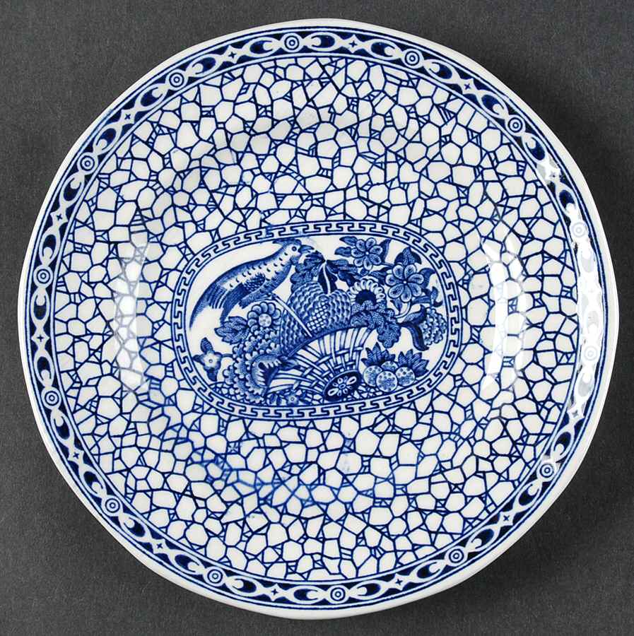 Chinese Bird Bread & Butter Plate by Adams China-1