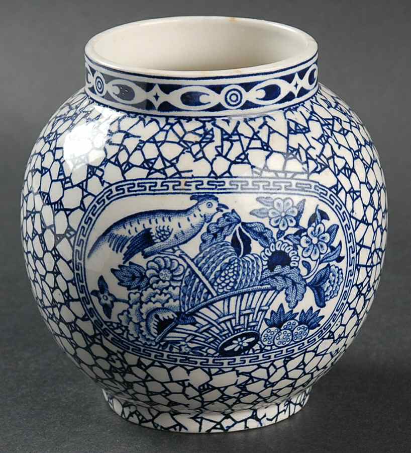 Chinese Bird Sugar Bowl No Lid by Adams China-1