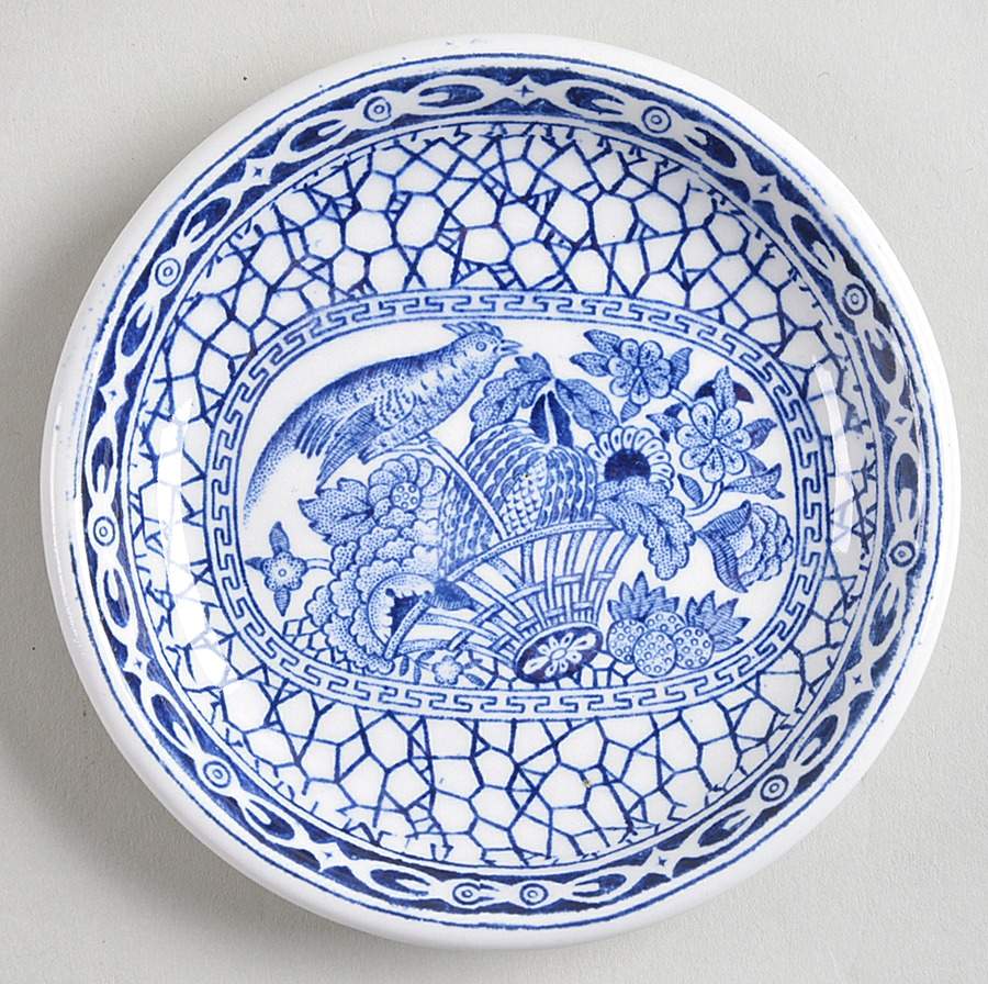 Chinese Bird Butter Pat by Adams China-1
