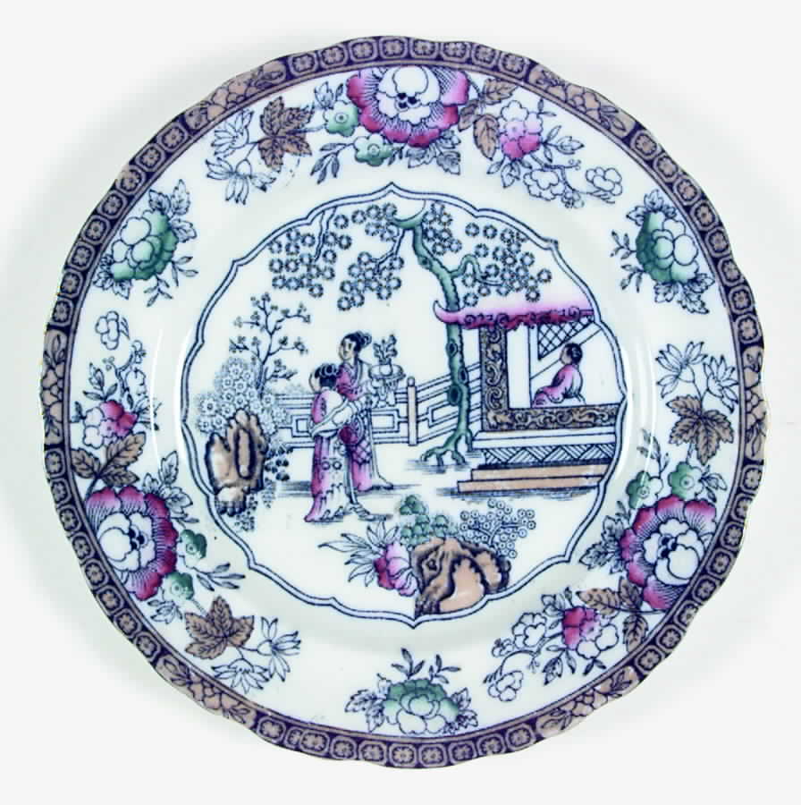 Chinese Ching Dinner Plate by Adams China-1