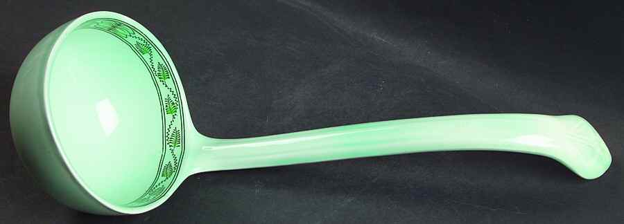 Chinese Garden Green Tureen Ladle by Adams China-1