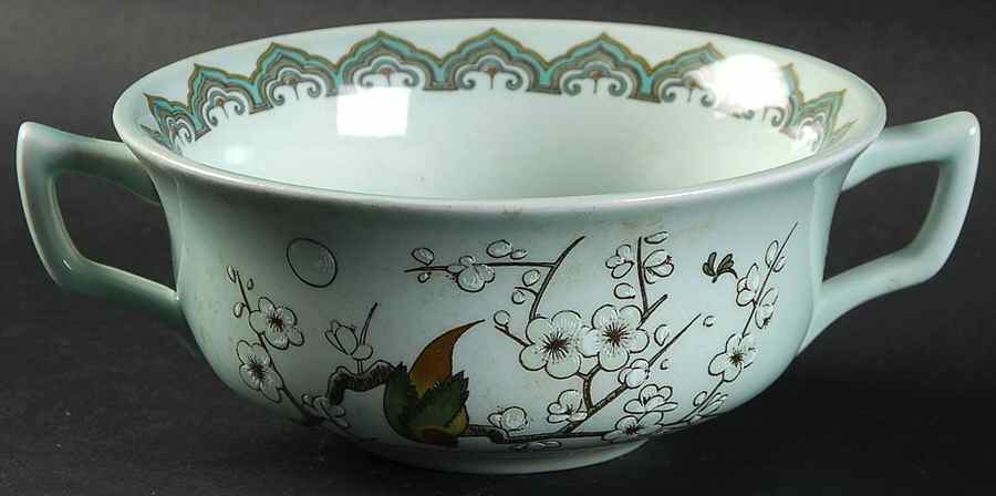 Chusan Flat Cream Soup Bowl by Adams China-1