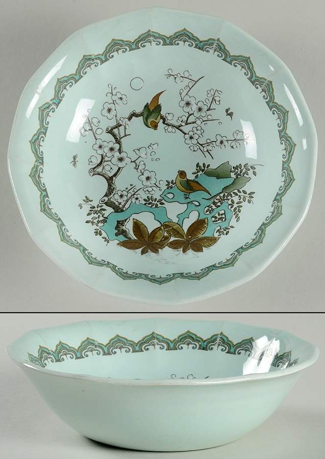 Chusan Coupe Cereal Bowl by Adams China-1
