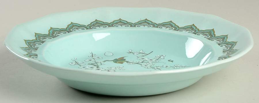 Chusan Large Rim Soup Bowl by Adams China-1