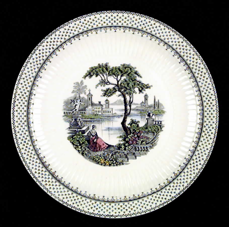 Claudette Dinner Plate by Adams China-1