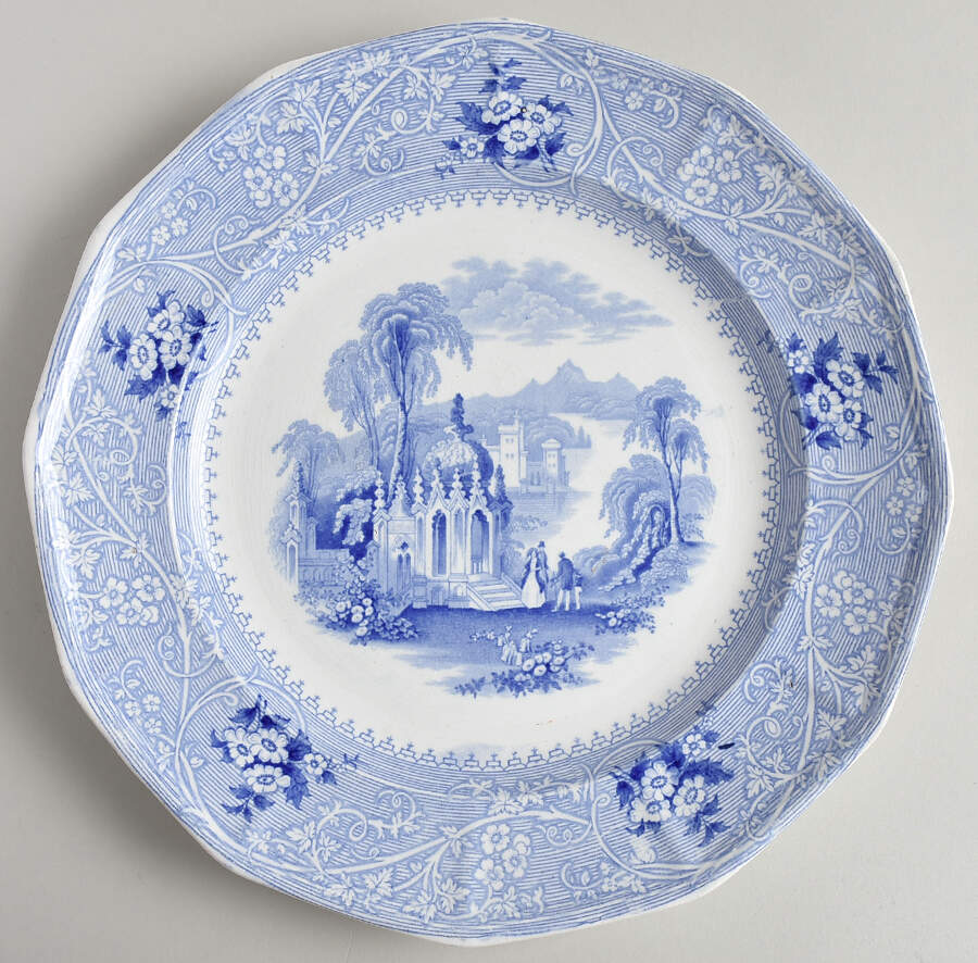 Columbia Dinner Plate by Adams China-1