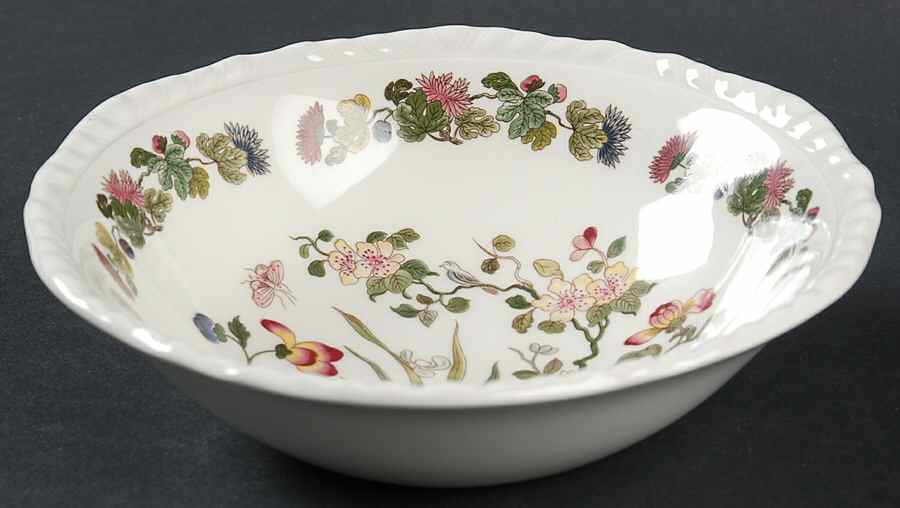 Country Meadow Coupe Cereal Bowl by Adams China-1