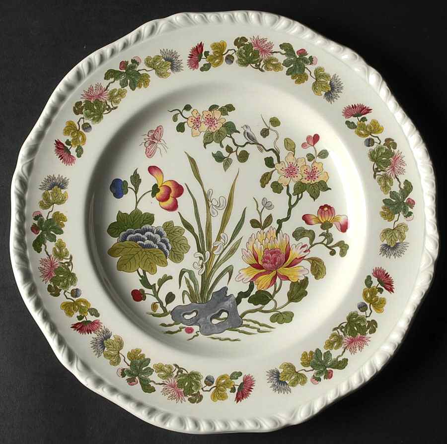 Country Meadow Dinner Plate by Adams China-1