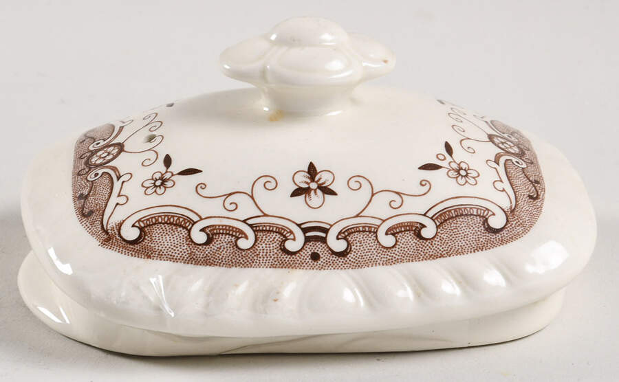Cornwall Lid for Teapot by Adams China-1