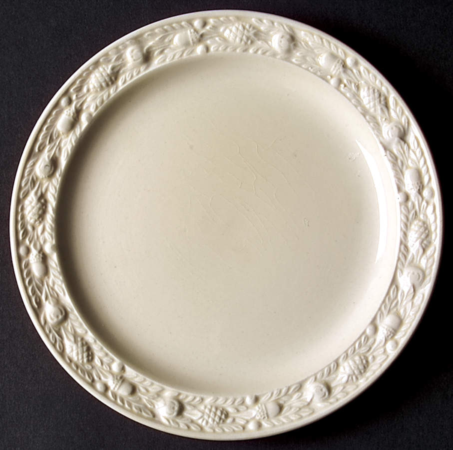 Della Robia Cream (Titian Ware) Dessert/Pie Plate by Adams China-1