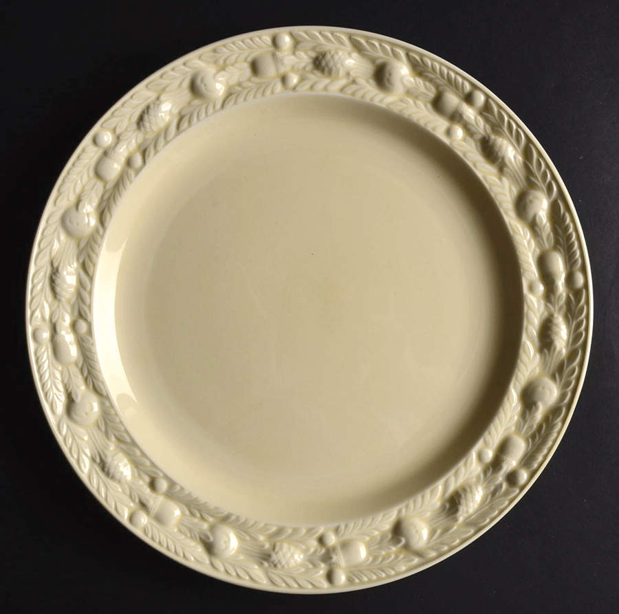 Della Robia Cream (Titian Ware) Service Plate (Charger) by Adams China-1