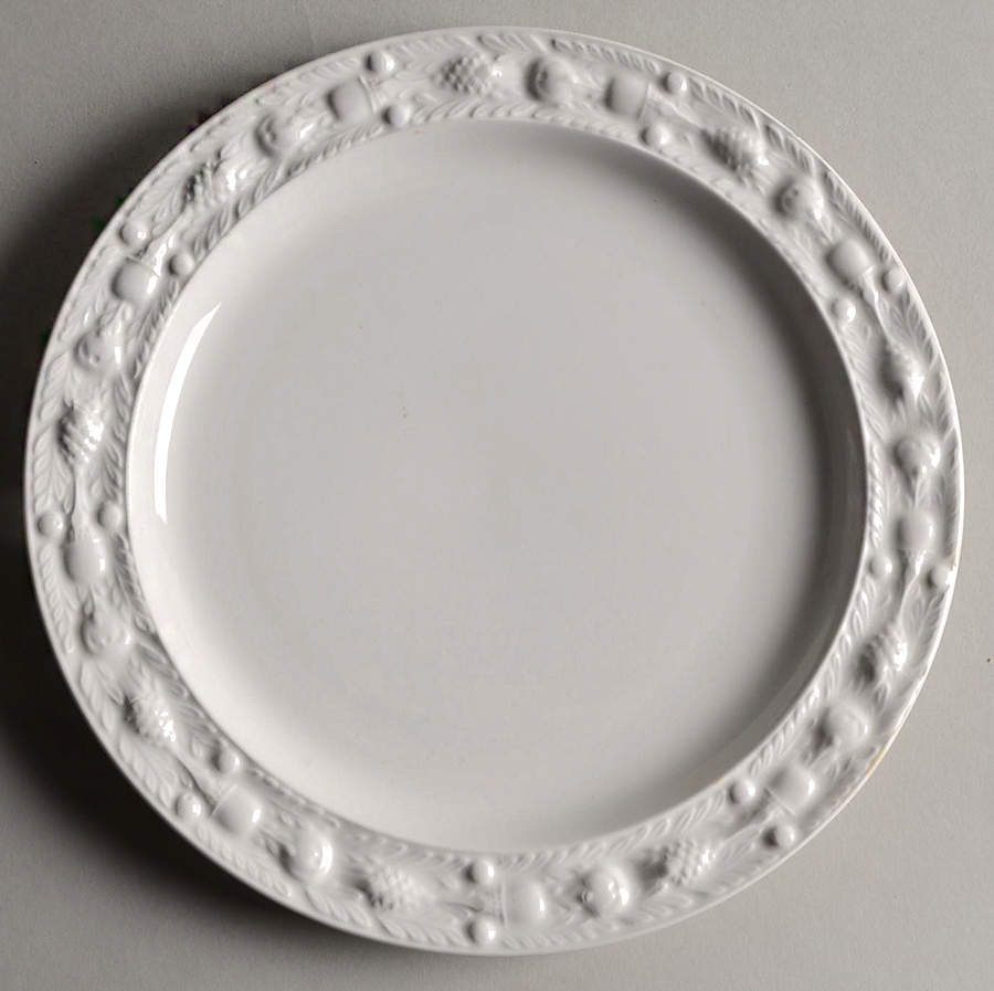 Della Robia White (Micratex) Salad Plate by Adams China-1
