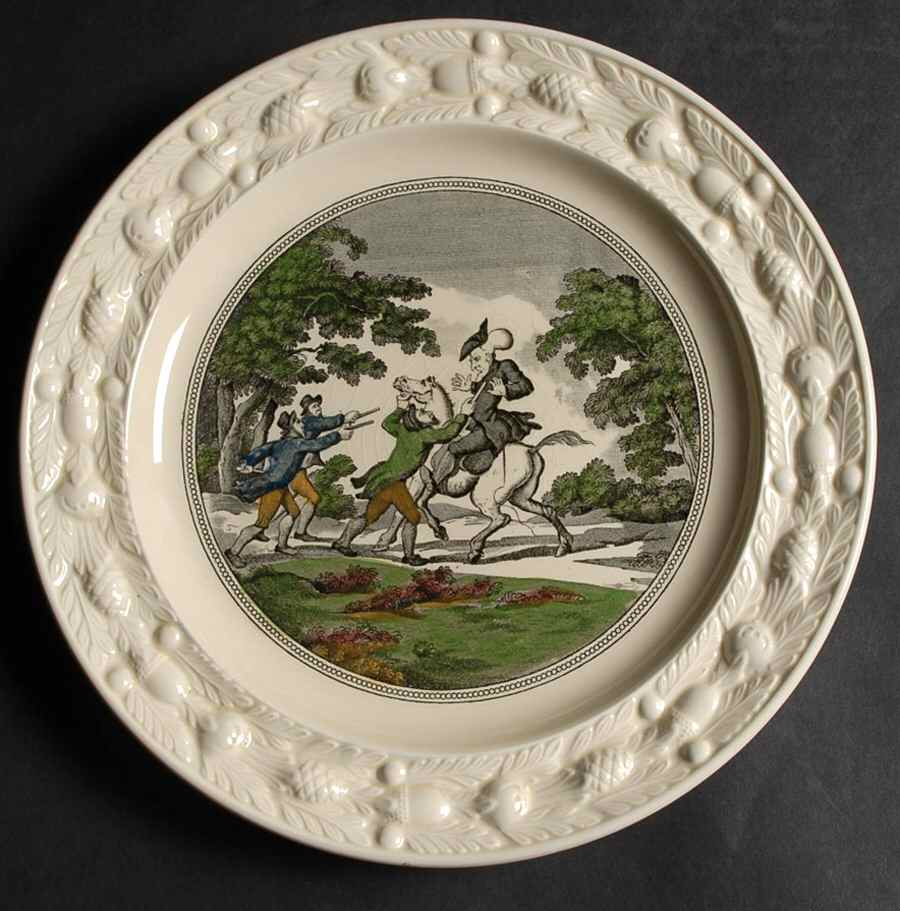 Dr. Syntax Dinner Plate by Adams China-1