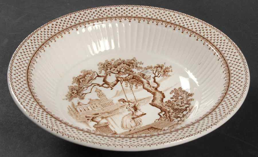 Dubarry Rim Cereal Bowl by Adams China-1