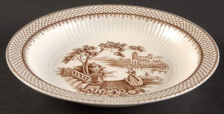 Dubarry Rim Soup Bowl by Adams China-1