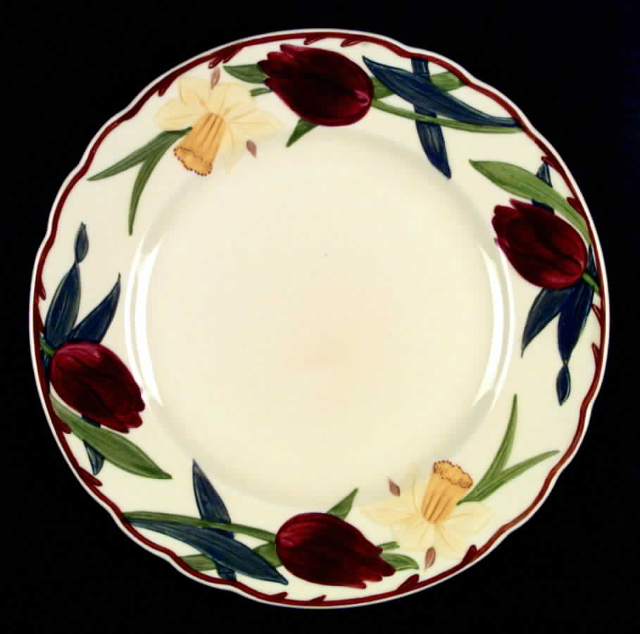 Dutch Garden Dinner Plate by Adams China-1